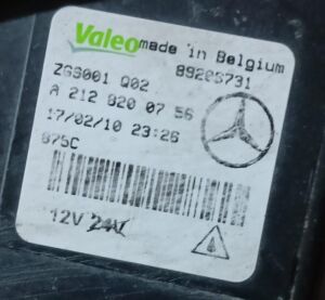 MERCEDES E CLASS W212 SOL LED GUNDUZ FARI 09-16 ORIJINAL CIKMA A2128200756