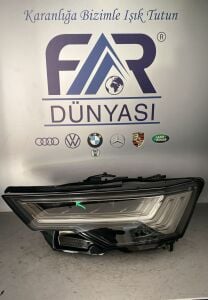 AUDI A6 C8 MATRIX FULL LED SOL FAR 20-24 ORIJINAL CIKMA 4K0941035 1ZX013378-01  (SIFIR AYARINDA TASIMA HATALI)