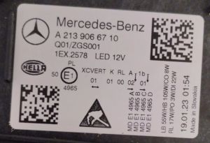 MERCEDES E CLASS W213 MAKYAJLI MULTIBEAM LED SOL FAR 19-23 SIFIR ORIJINAL  A2139066710