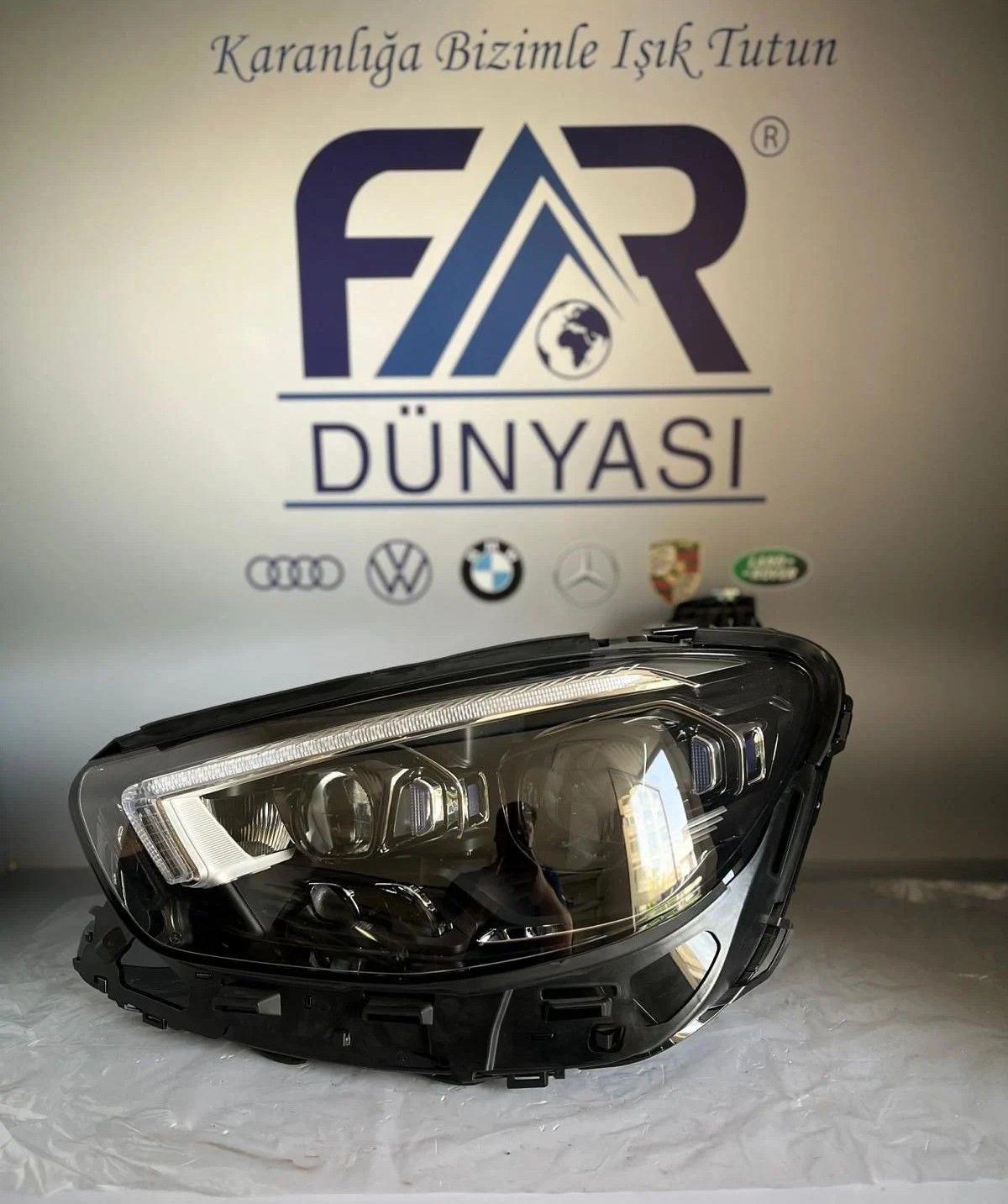 MERCEDES E CLASS W213 MAKYAJLI MULTIBEAM LED SOL FAR 19-23 SIFIR ORIJINAL  A2139066710