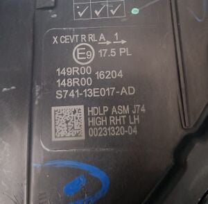 VOLKSWAGEN TRANSPORTER T9 IQ LED SOL FAR 24-25 ORIJINAL CIKMA S741-13E017-AD