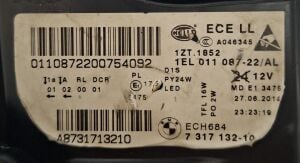 BMW 5 SERISI F10 LCI DIZAYN SAG FAR 13-17 ORIJINAL CIKMA 1EL011087-22