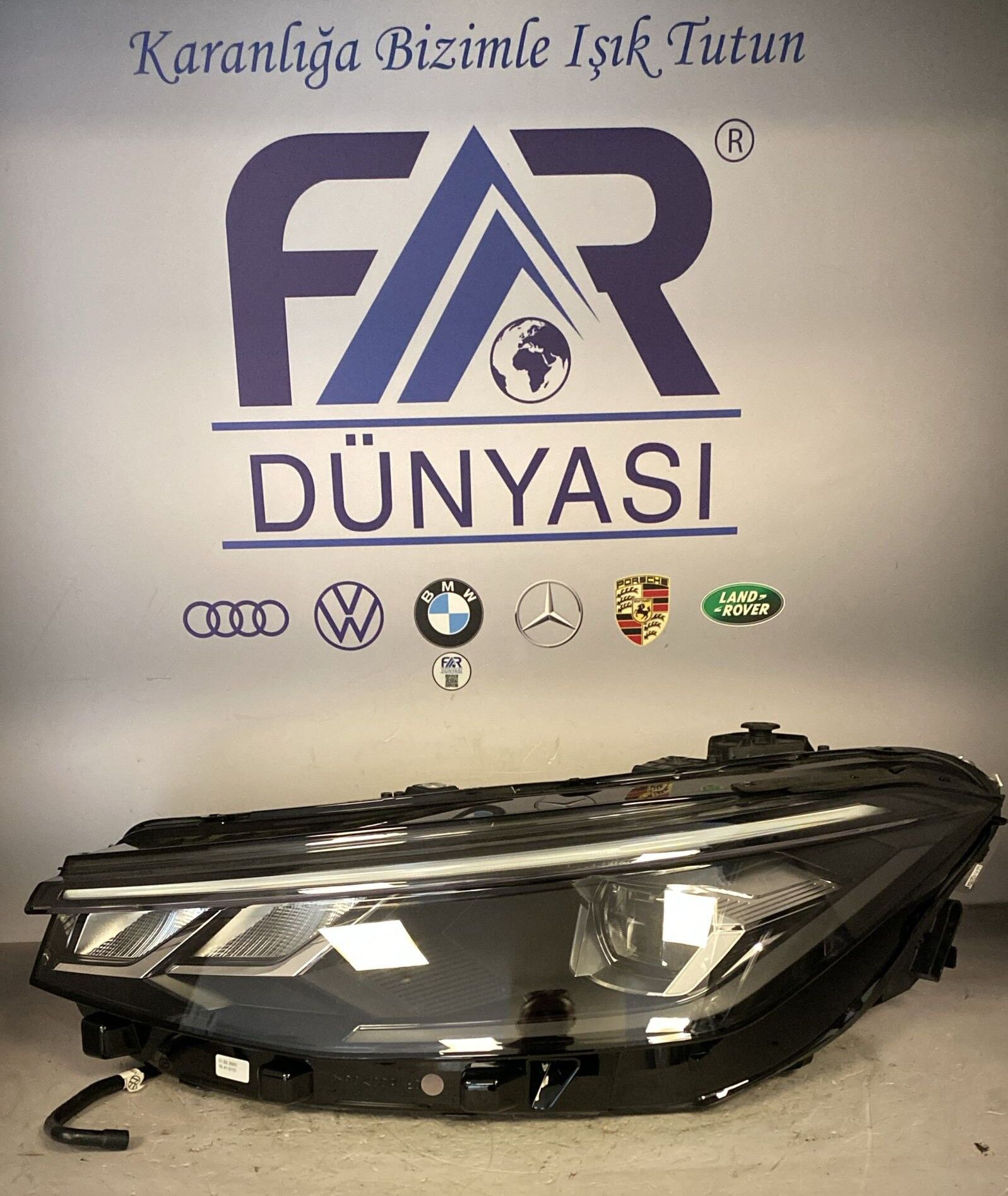 VOLKSWAGEN PASSAT B9 FULL LED SOL FAR 23-25 (SOKME SIFIR AYARINDA) ORIJINAL CIKMA  3J1941005