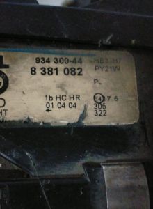 BMW Z3 E36 COUPE SAG FAR 99-02 ORIJINAL CIKMA 63128386048