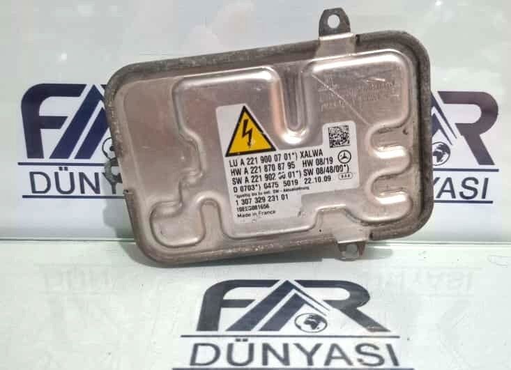 MERCEDES S CLASS W221 XENON FAR BEYNI ORIJINAL CIKMA 130732923101