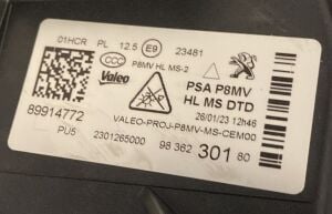 PEUGEOT 3008 5008 FULL LED SAG FAR 21-25 ORIJINAL SIFIR 89914772