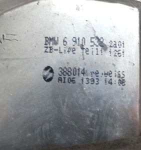 BMW 3 SERISI E46 BEYAZ SINYAL SAG DIS STOP 02-05 ORIJINAL CIKMA 6910532