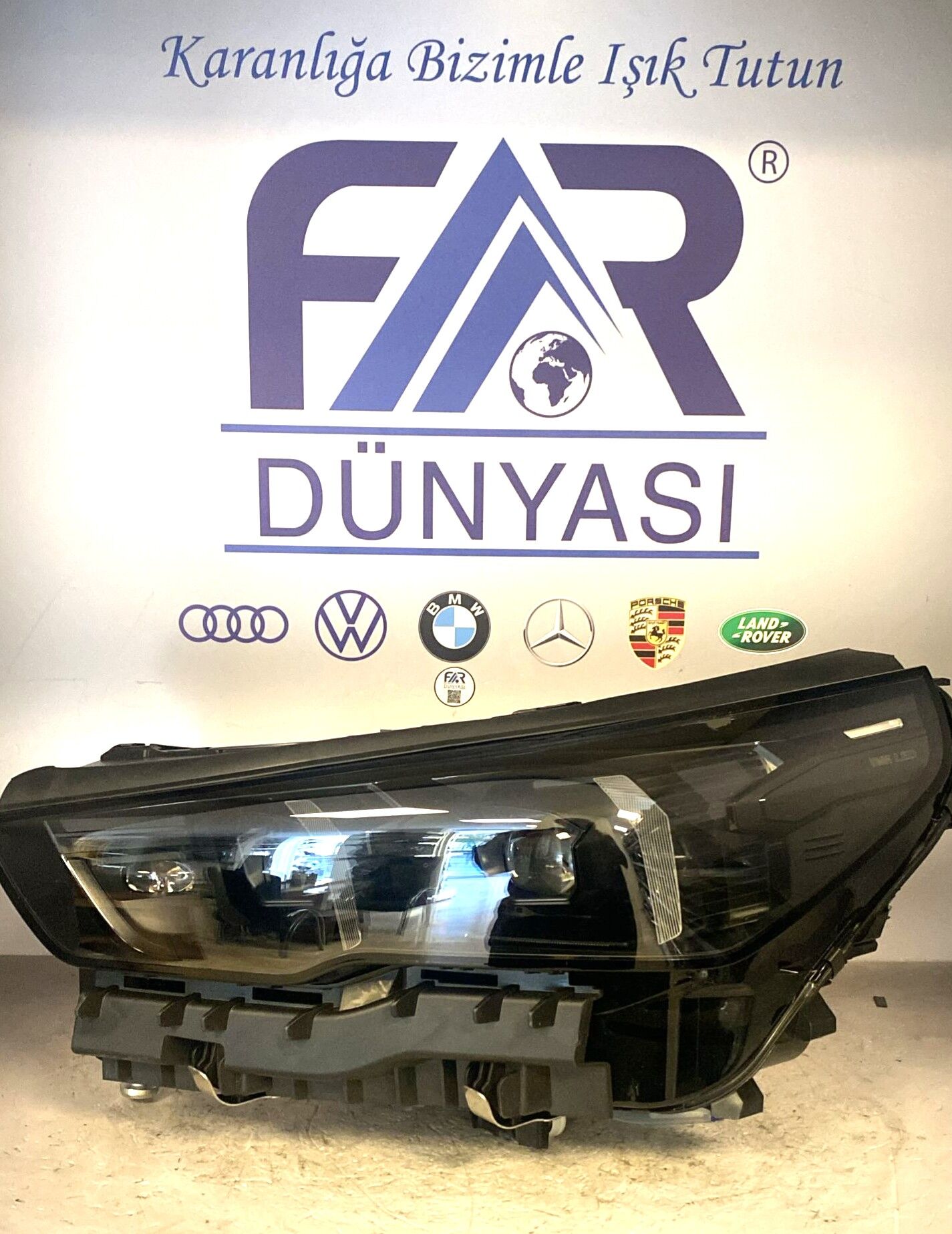 BMW 5 SERISI G60 G61 G90 G91 SHADOW LED SOL FAR 24-25 ORIJINAL SIFIR 5A798E3-09 0302585237AF