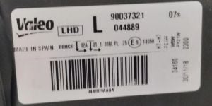 SEAT TOLEDO SOL FAR 12-19 ORIJINAL SIFIR 90037321 044889
