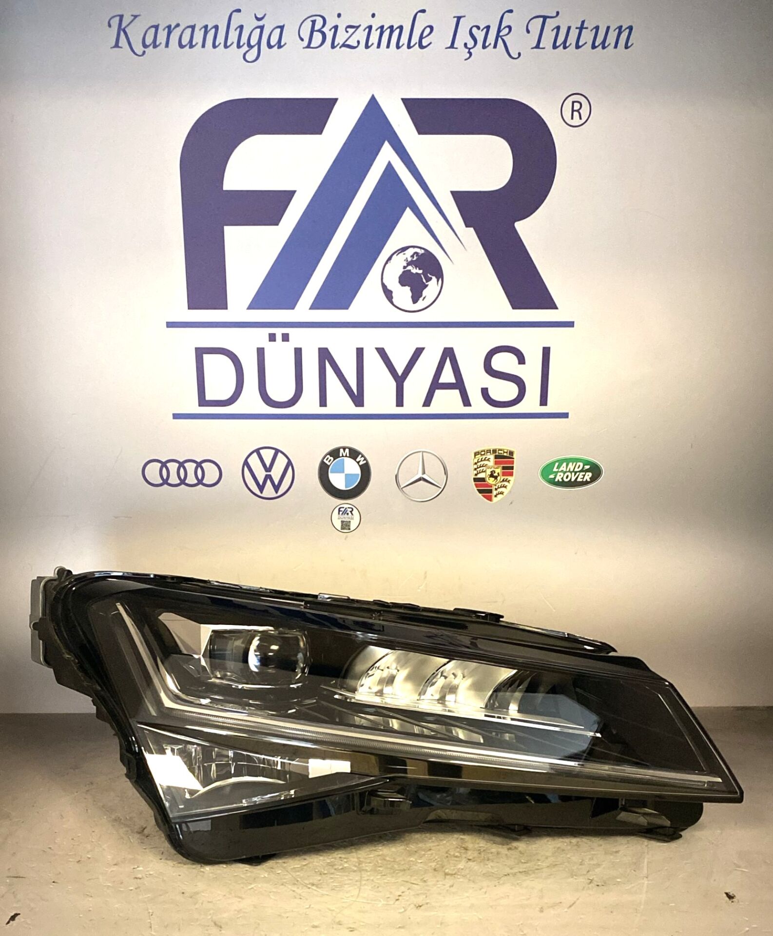 SKODA SUPERB III MATRIX LED SAG FAR 20-24 ORIJINAL SIFIR 3V1941016D