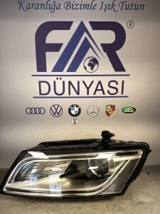 AUDI Q5 MAKYAJLI XENON LED SOL FAR 12-17 ORIJINAL SIFIR 044867 8R0941033 8R0941043C