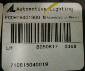 BMW X5 SERISI E70 LED SOL IC STOP 10-13 ORIJINAL CIKMA 710815040019 63217227793
