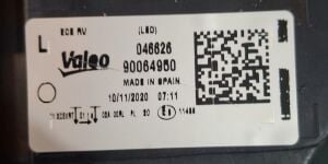 VOLKSWAGEN PASSAT B8 FULL LED SOL FAR 15-19 ORIJINAL SIFIR 3G1941773 046626