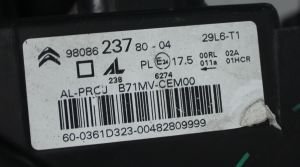 CITROEN C4 B7 LED SAG FAR 11-17 ORIJINAL CIKMA 9808623780