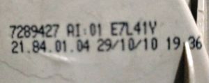 BMW 3 SERISI E90 LCI LED SAG IC STOP 09-12 ORIJINAL CIKMA 63217289428