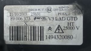 CITROEN C8 XENON SOL FAR 02-14 ORIJINAL CIKMA 89006373