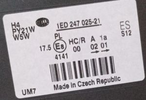 SKODA FABIA II ROOMSTER SOL FAR 07-15 ORIJINAL SIFIR 1ED247025-21