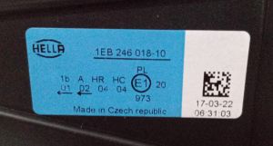 SKODA FABIA  SAG FAR 00-08 ORIJINAL SIFIR 1EB246018-10