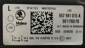 SKODA SCALA CRYSTAL LED SOL FAR 17-22 ORIJINAL CIKMA 657941015A 90176078