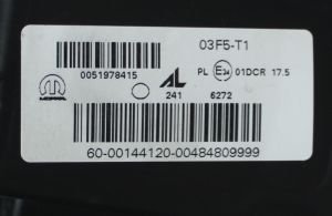 FIAT 500X XENON SAG FAR 14-24 ORIJINAL CIKMA 0051978415