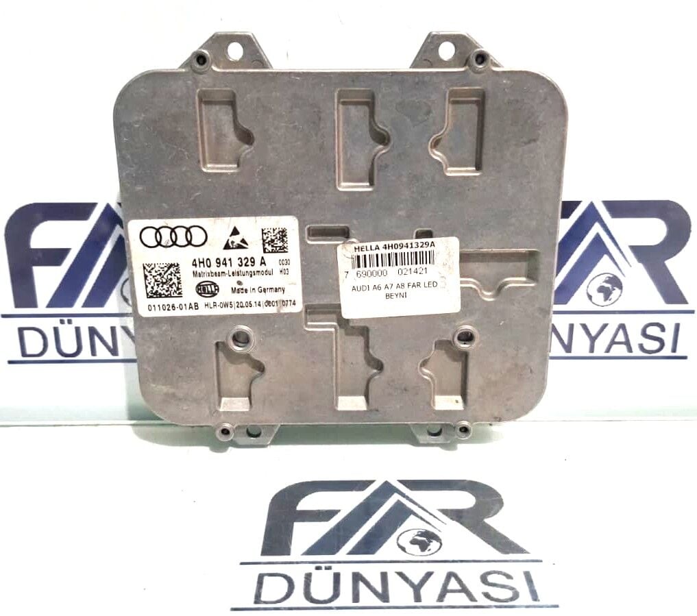 AUDI A6 MATRIX LED FAR BEYNI ORIJINAL CIKMA 4H0941329A