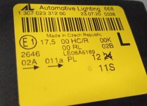 SKODA YETI SOL FAR 09-13 ORIJINAL SIFIR 5L1941018A 130702331200 LE08A6189