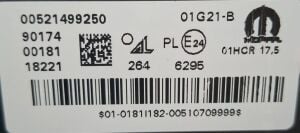 FIAT 500X MAKYAJLI FULL LED SOL FAR 18-24 ORIJINAL SIFIR 521499250