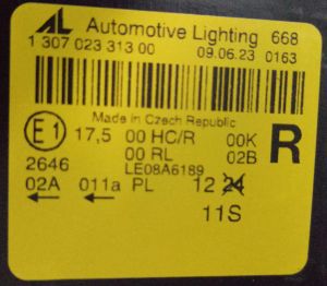 SKODA YETI SAG FAR 09-13 ORIJINAL SIFIR 5L1941017