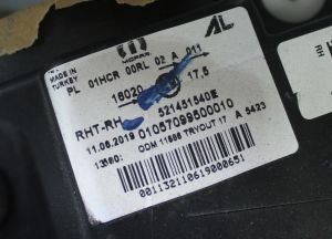 FIAT EGEA XENON SAG FAR 15-23 ORIJINAL CIKMA 521451540E