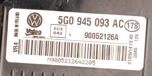 VOLKSWAGEN GOLF 7 SOL IC STOP 13-17 ORIJINAL CIKMA 5G0945093AE