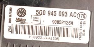 VOLKSWAGEN GOLF 7 SOL IC STOP 13-17 ORIJINAL CIKMA 5G0945093AE