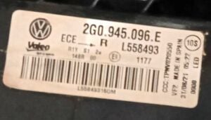 VOLKSWAGEN POLO LED SAG DIS STOP 21-23 ORIJINAL CIKMA 2G0945096E