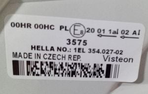 SKODA OCTAVIA II SAG FAR 04-08 ORIJINAL SIFIR 1EL354027-02 1Z1941018C