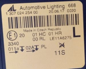 SKODA OCTAVIA III SOL FAR 13-17 ORIJINAL SIFIR 5E1941017