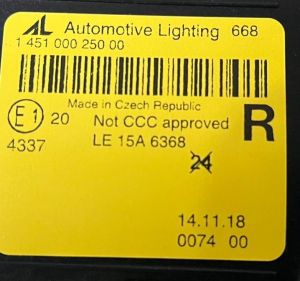 SKODA OCTAVIA III SAG FAR 17-21 ORIJINAL SIFIR 5E1941016C