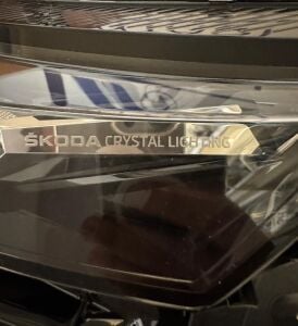 SKODA KAMIQ CRYSTAL LIGHTING LED MERCEKLI SOL FAR 19-23 ORIJINAL SIFIR 658941015B