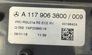 MERCEDES CLA CLASS W117 SAG STOP 16-19 ORIJINAL CIKMA A1179063800