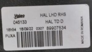 VOLVO S60 SAG FAR 10-13 ORIJINAL SIFIR 045133 89907534