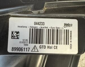LAND ROVER DISCOVERY IV XENON SOL FAR 10-14 ORIJINAL SIFIR LR023528