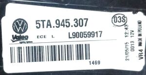 VOLKSWAGEN TOURAN SOL IC STOP 15-24 ORIJINAL CIKMA 5TA945307B