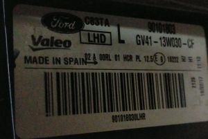 FORD KUGA II LED (SARI REFLEKTOR) SOL FAR 17-19 ORIJINAL CIKMA GV4113W030CF