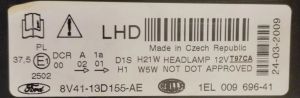 FORD KUGA I XENON SOL FAR 08-12 ORIJINAL CIKMA 8V4113006AE 1EL009696-41