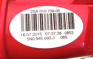VOLKSWAGEN TIGUAN SOL IC STOP 12-18 ORJINAL SIFIR 5N0945093G