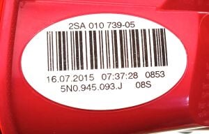 VOLKSWAGEN TIGUAN SOL IC STOP 12-18 ORJINAL SIFIR 5N0945093G