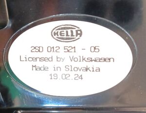 VOLKSWAGEN TIGUAN LED SOL DIS STOP 18-23 ORIJINAL SIFIR 5NA945095D