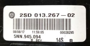 VOLKSWAGEN TIGUAN LED SAG IC STOP 18-23 ORIJINAL CIKMA 5NN945094