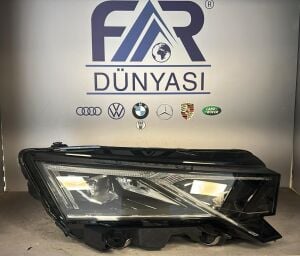 SKODA OCTAVIA 4 FULL LED MATRIX SAG FAR 24- ORIJINAL SIFIR (TASIMA HATALI) 5E4941036