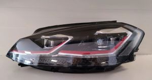 VOLKSWAGEN GOLF 7.5 GTI KIRMIZI SERIT FULL LED SOL FAR 17-21 ORIJINAL CIKMA 1EX013924-49 5G1941773A
