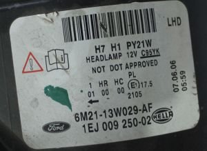 FORD GALAXY S-MAX SAG FAR 06-14 ORIJINAL CIKMA 1EJ009250-02
