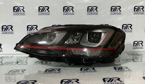 VOLKSWAGEN GOLF 7 GTI KIRMIZI SERIT XENON LED SOL FAR 14-17 ORIJINAL CIKMA 5GM941753C